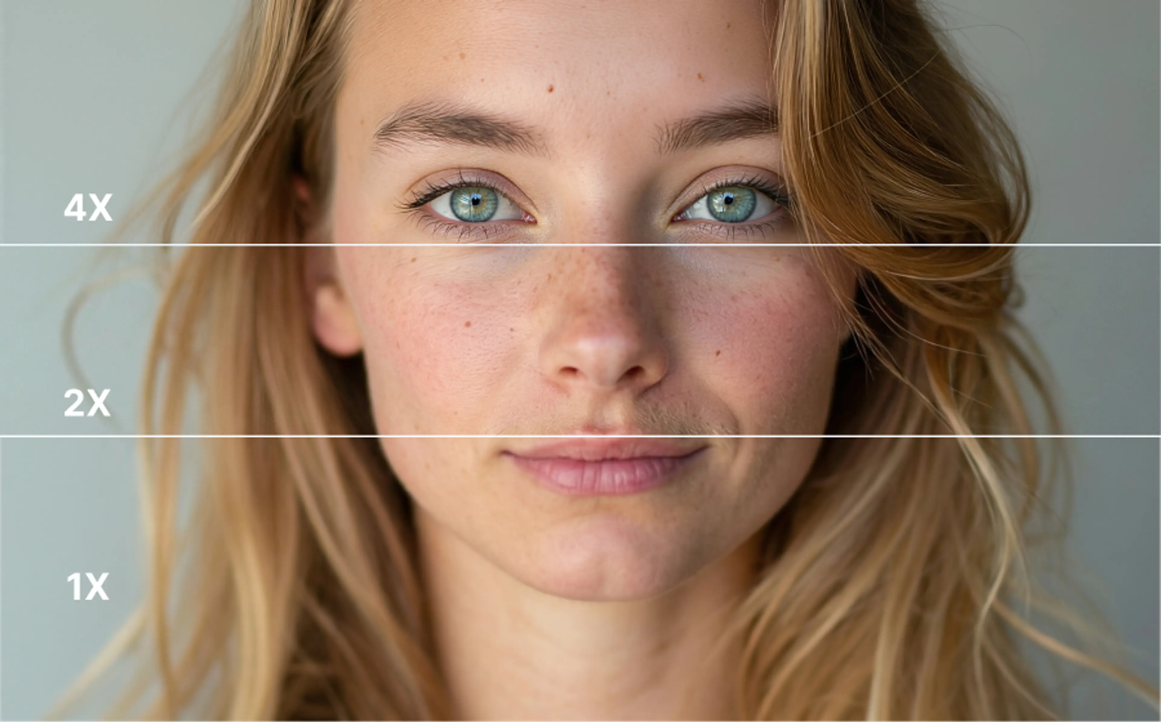 Flexible resolution control at your fingertips