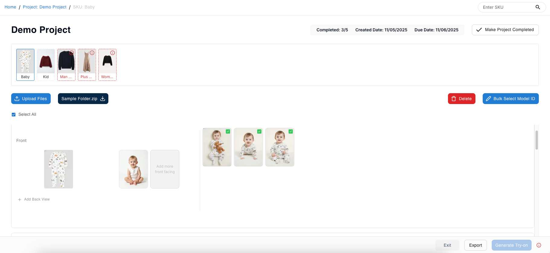 Overview page in HuHu Studio Team Version