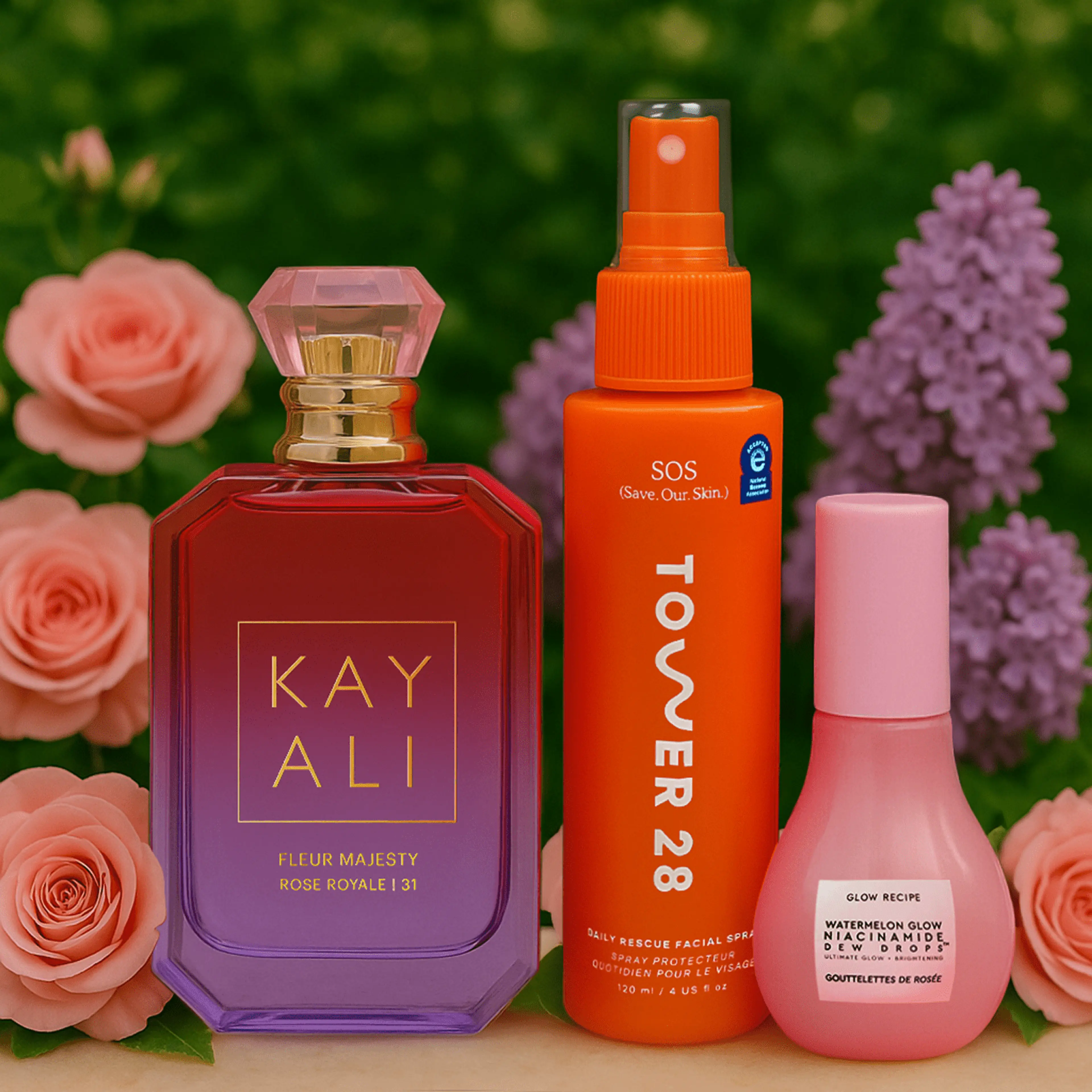 Body mist product display generated by huhu ai agent