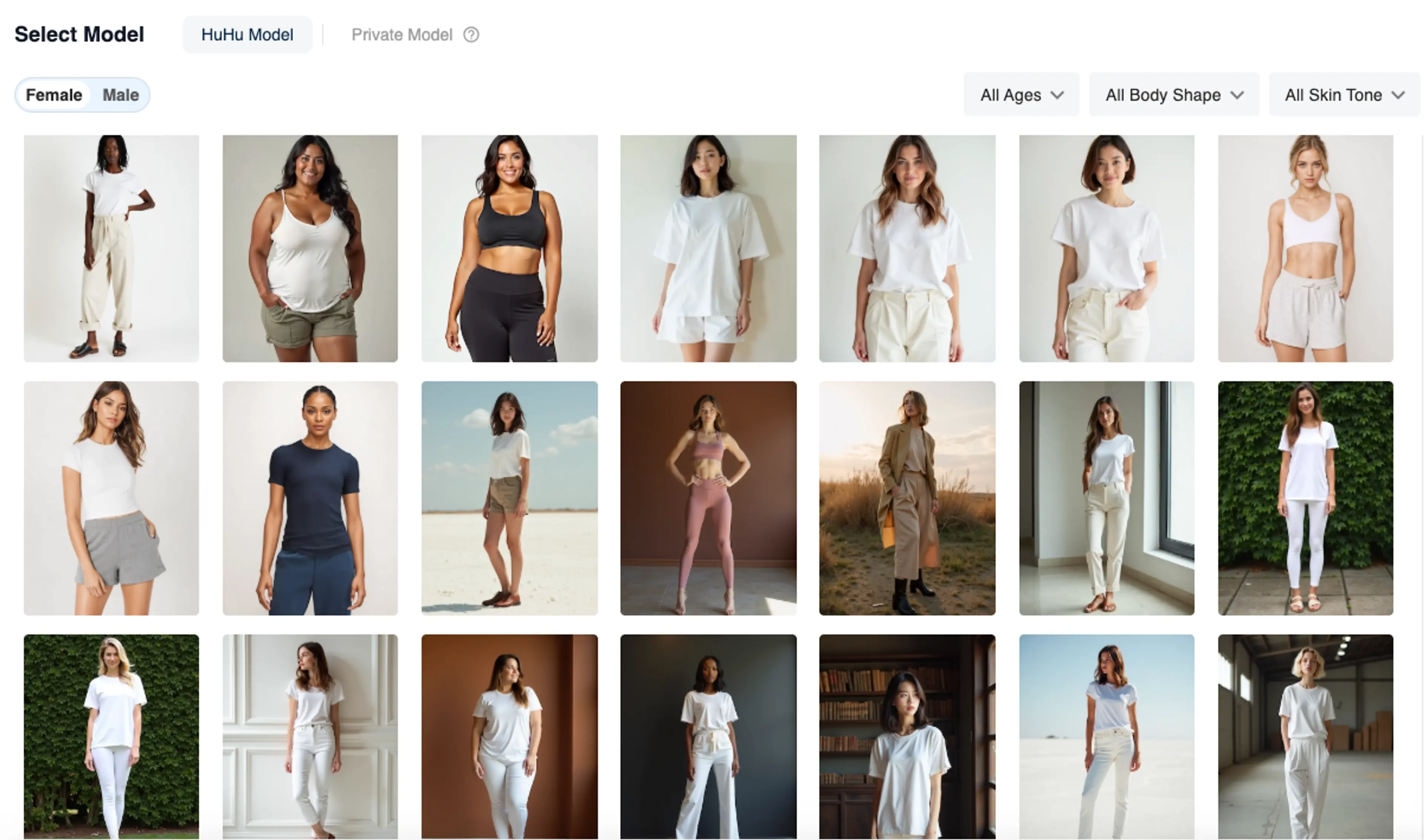 New preset models in model library