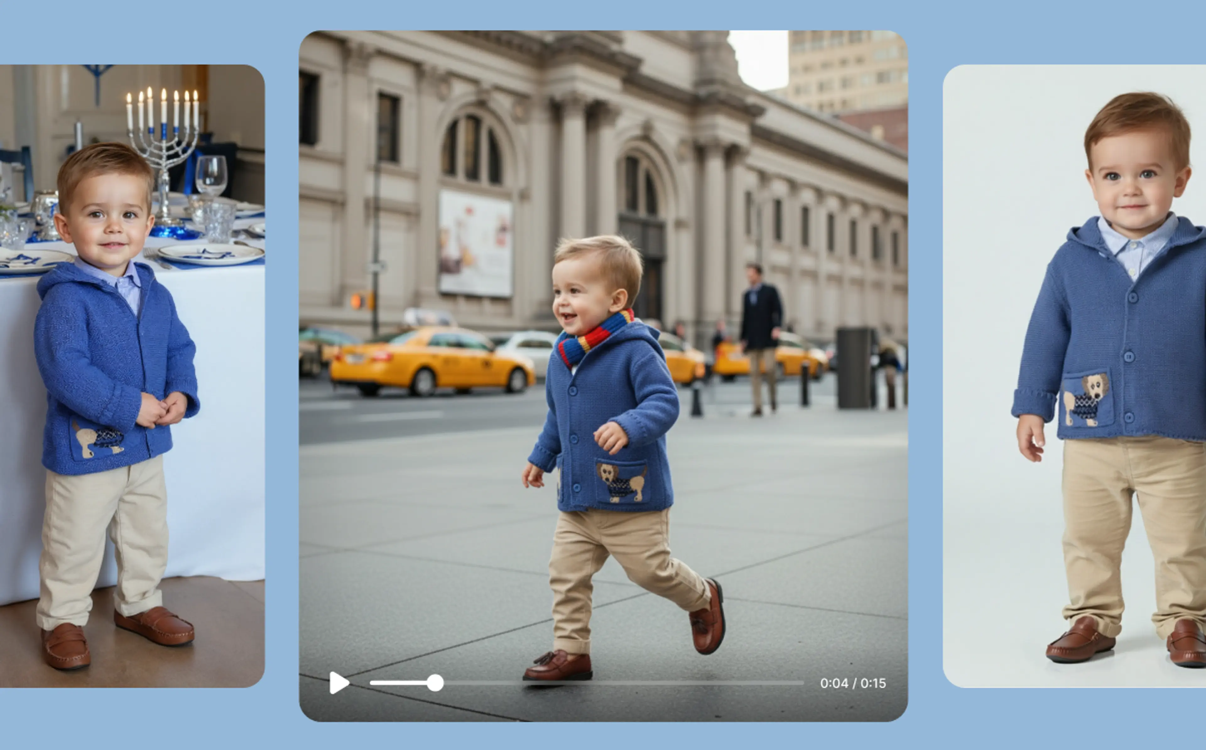 Multi-use visual assets