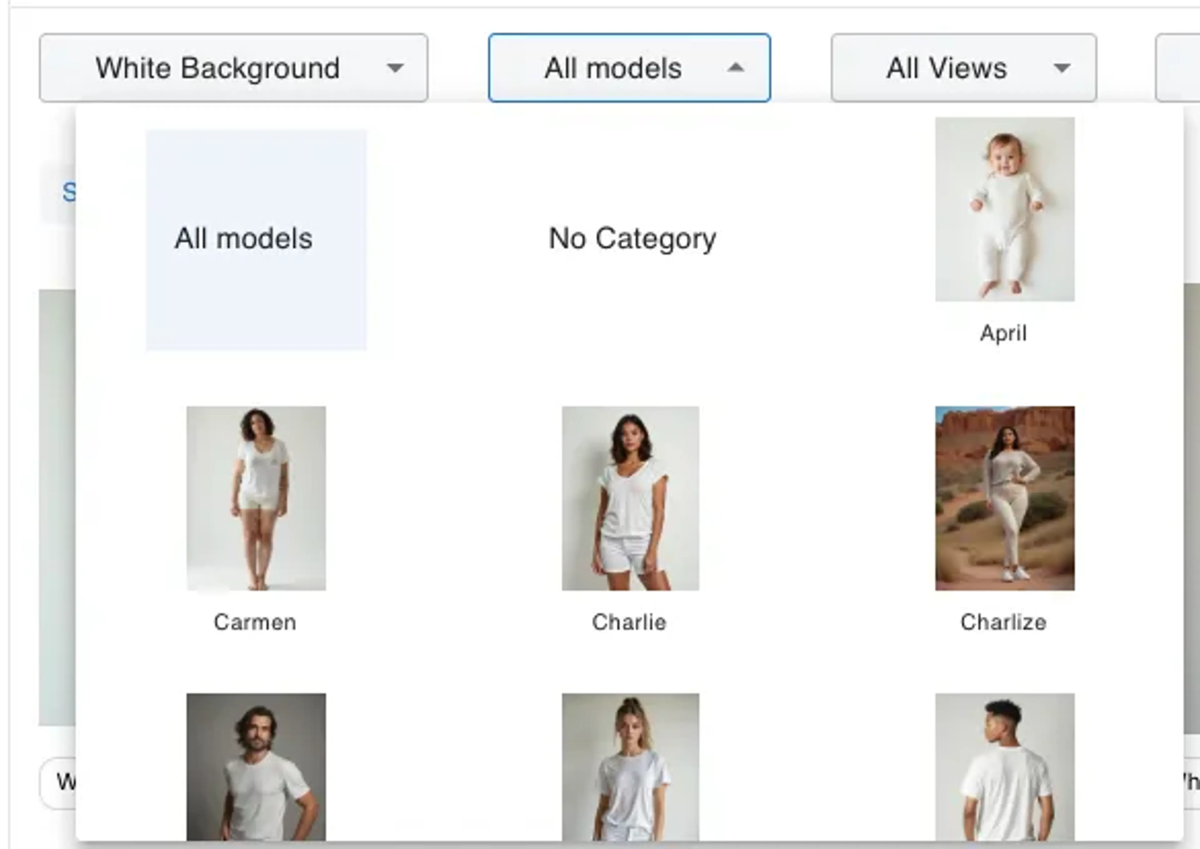 Model Gallery Filter Model ID