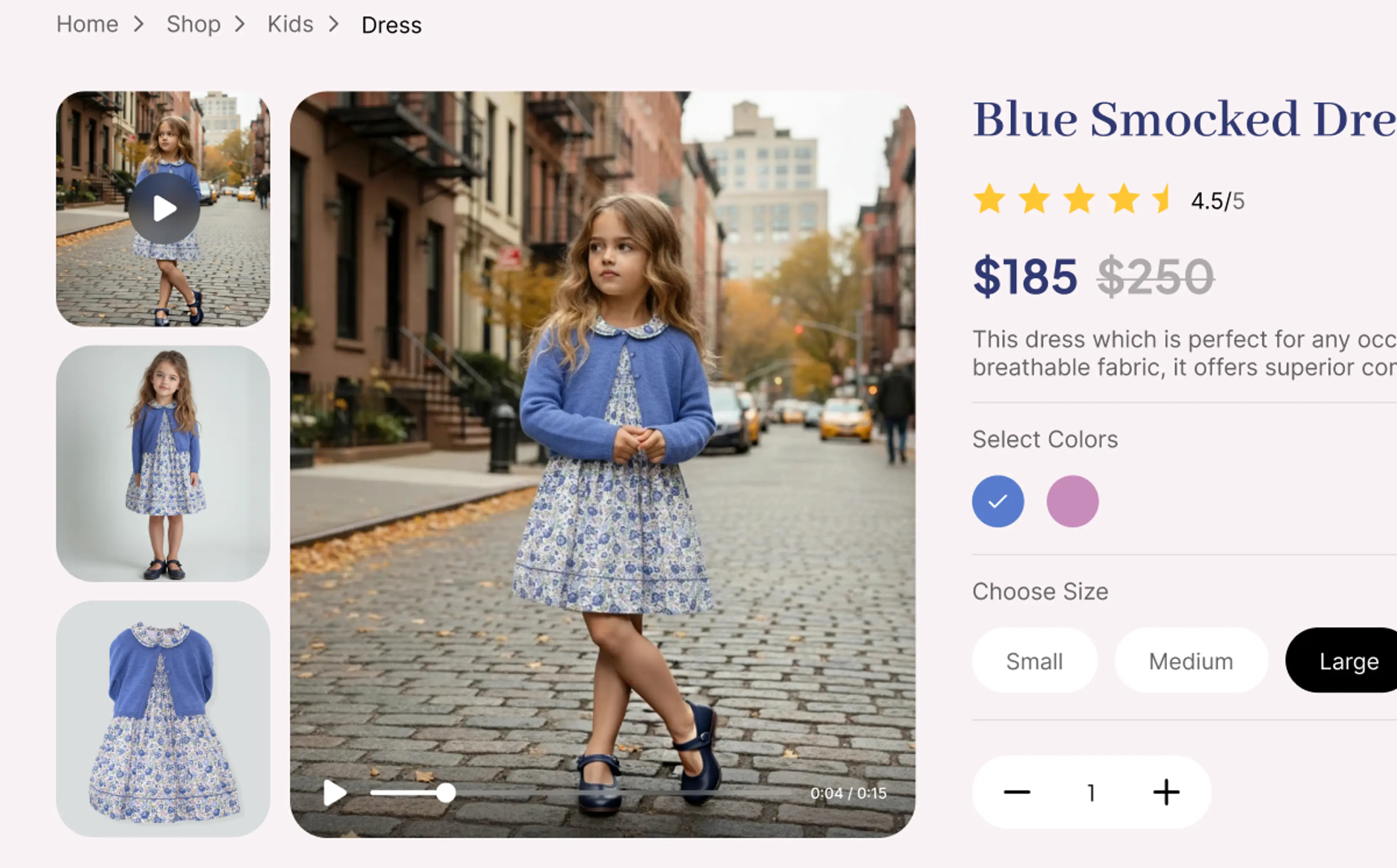 Product listing from one photo