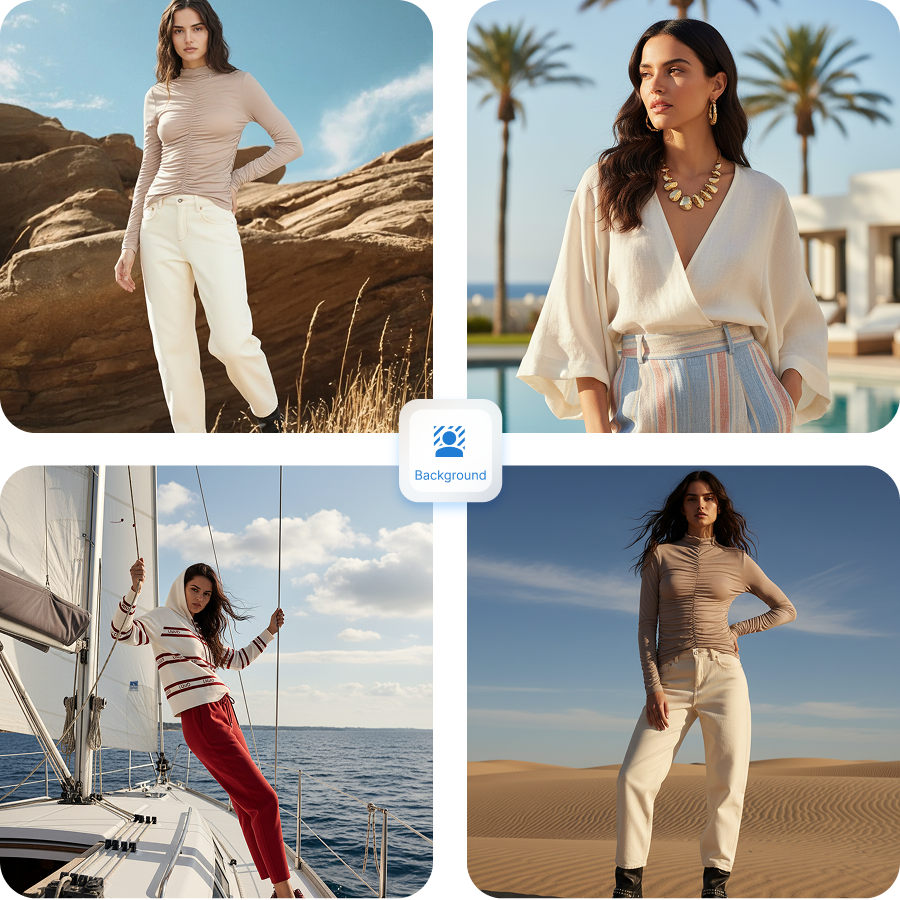 Professional-looking visuals without a studio