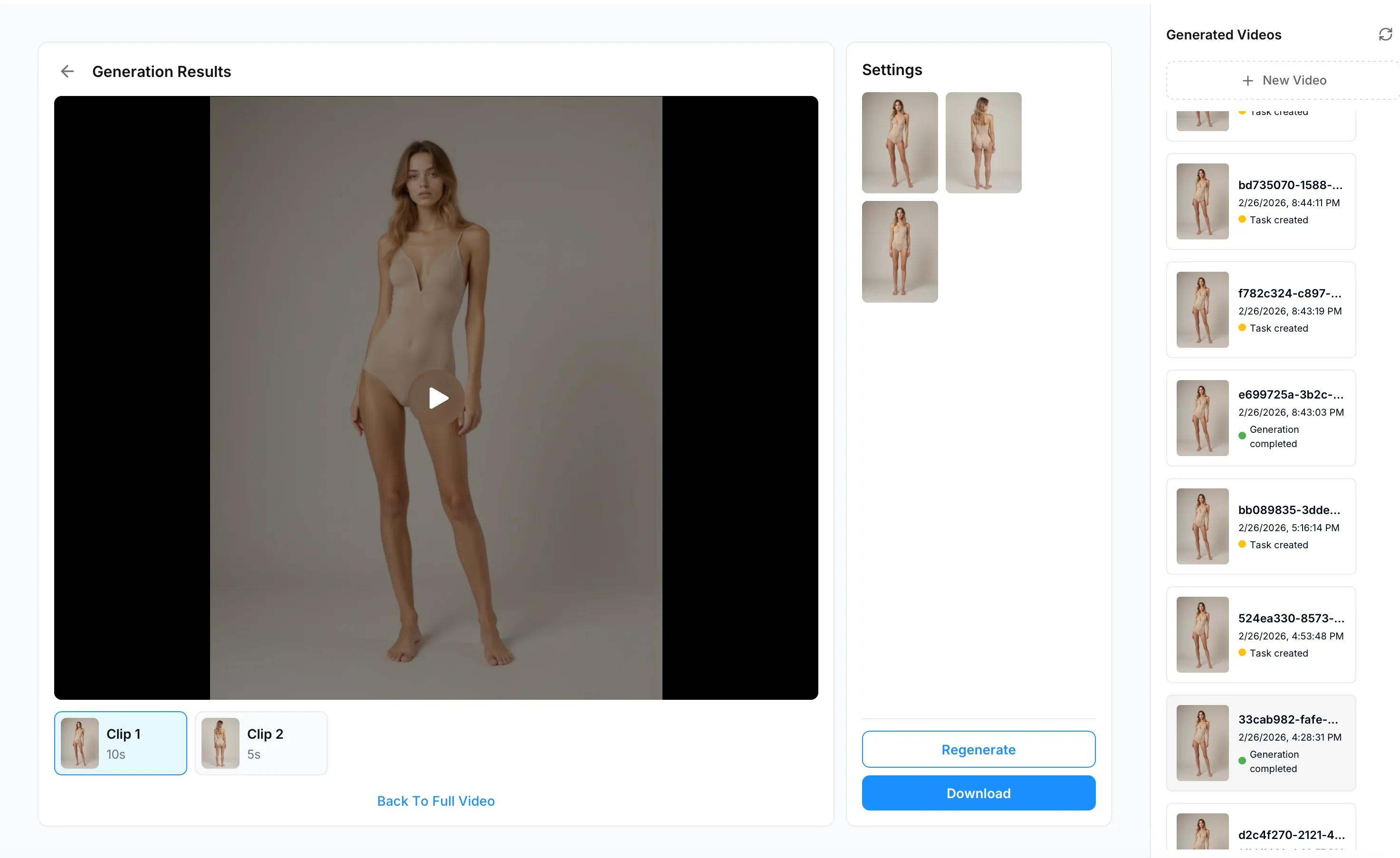 Review video by clips