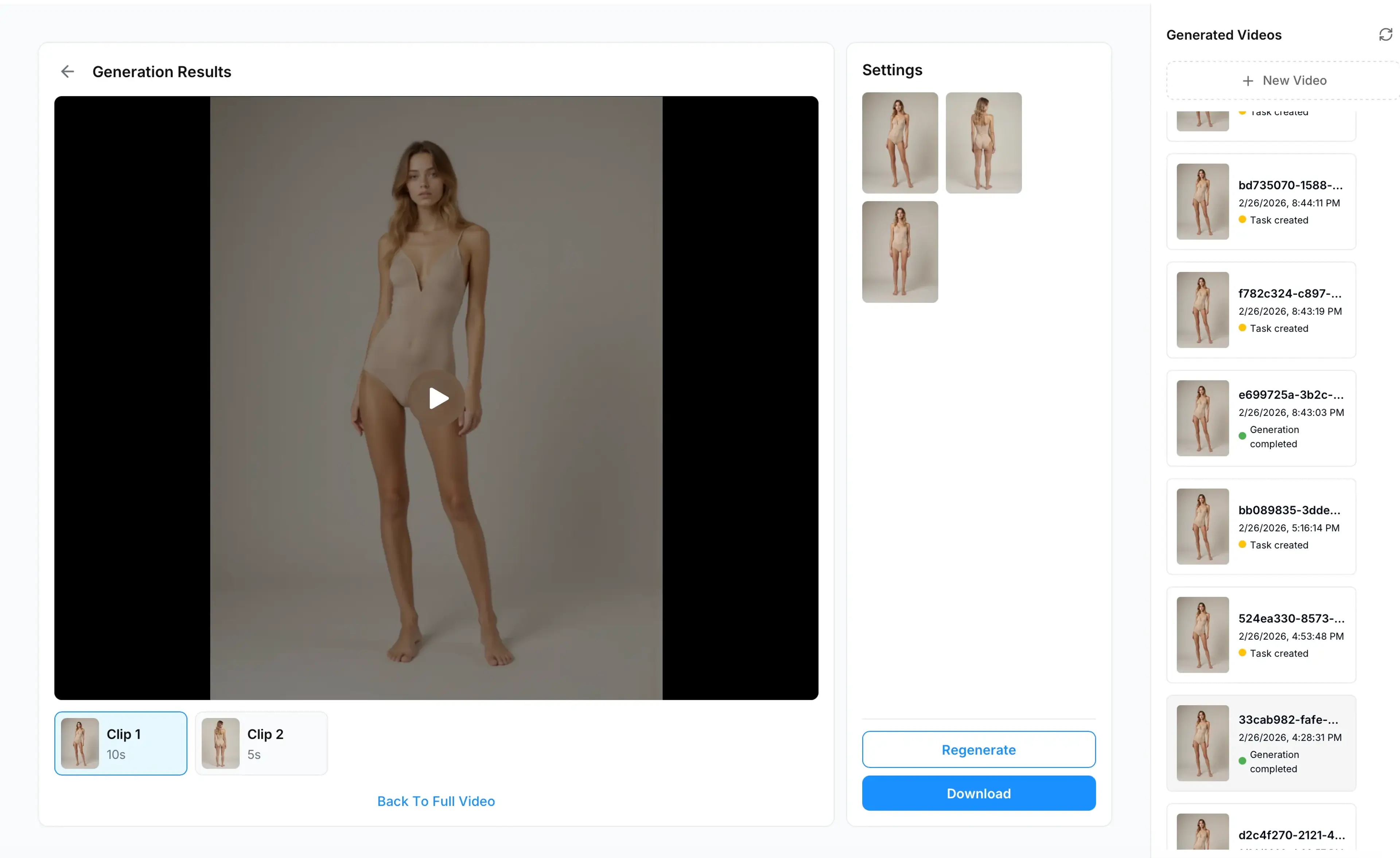 Review video by clips