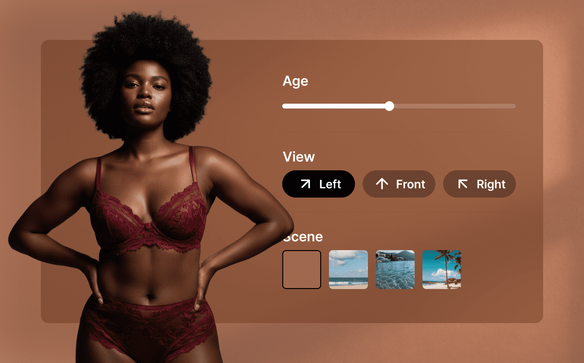 Customization of AI models’ attributes such as appearance, pose and background.