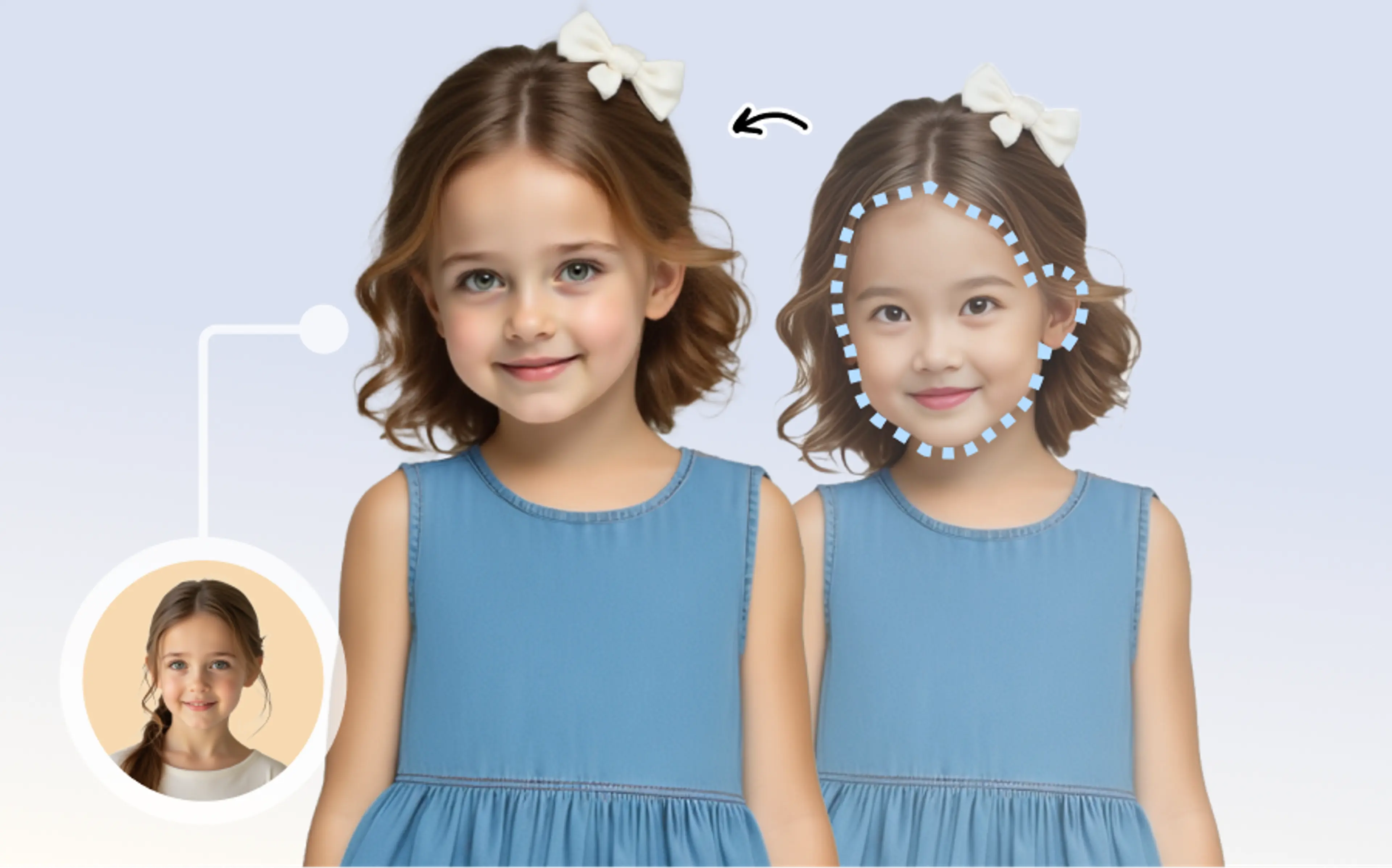 High-fidelity face mapping