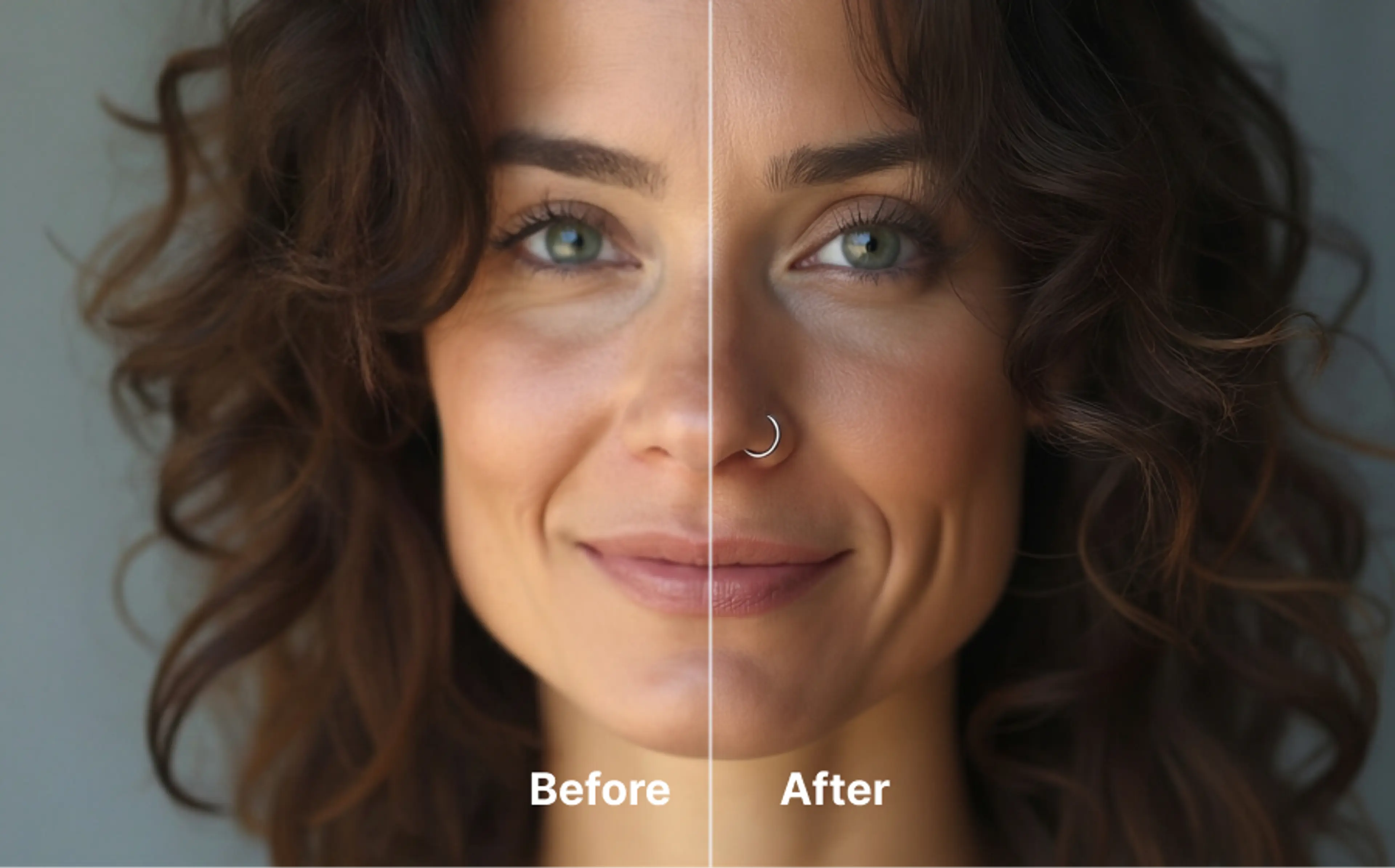 Intelligent retouch & upscale