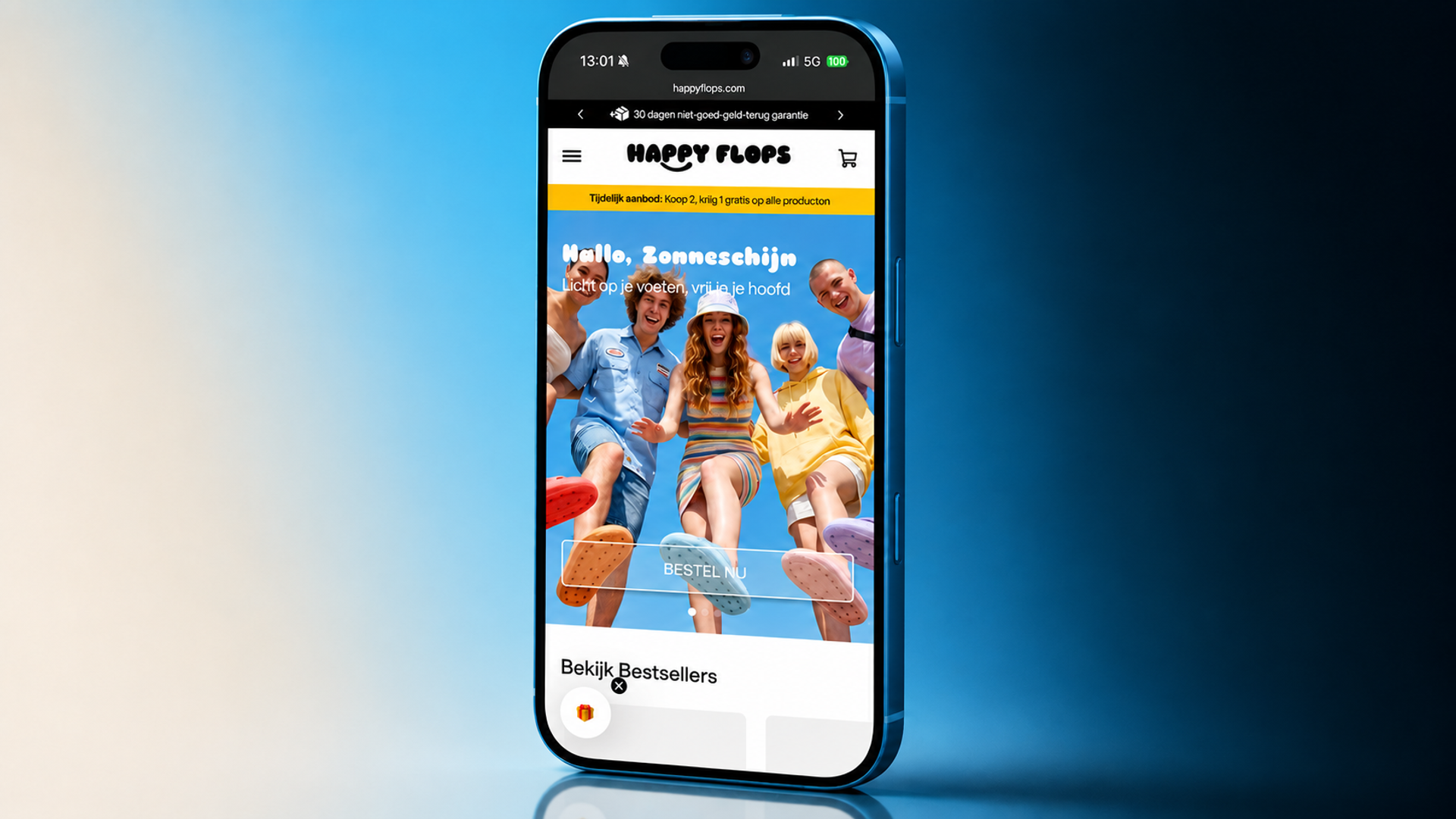 HappyFlops — case van NXTFRAME