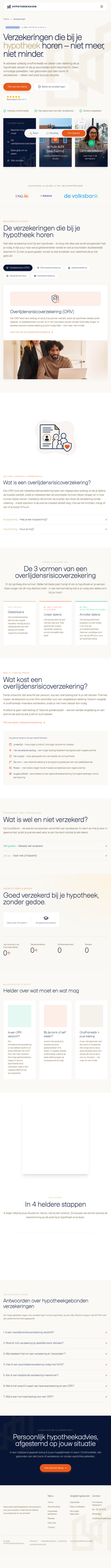 Verzekeringen-pagina
