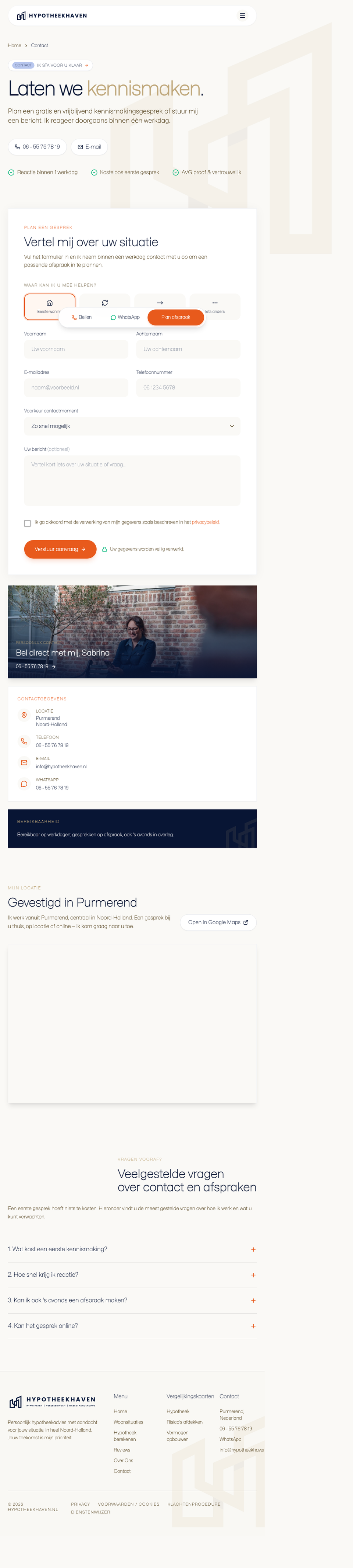 Contact-pagina