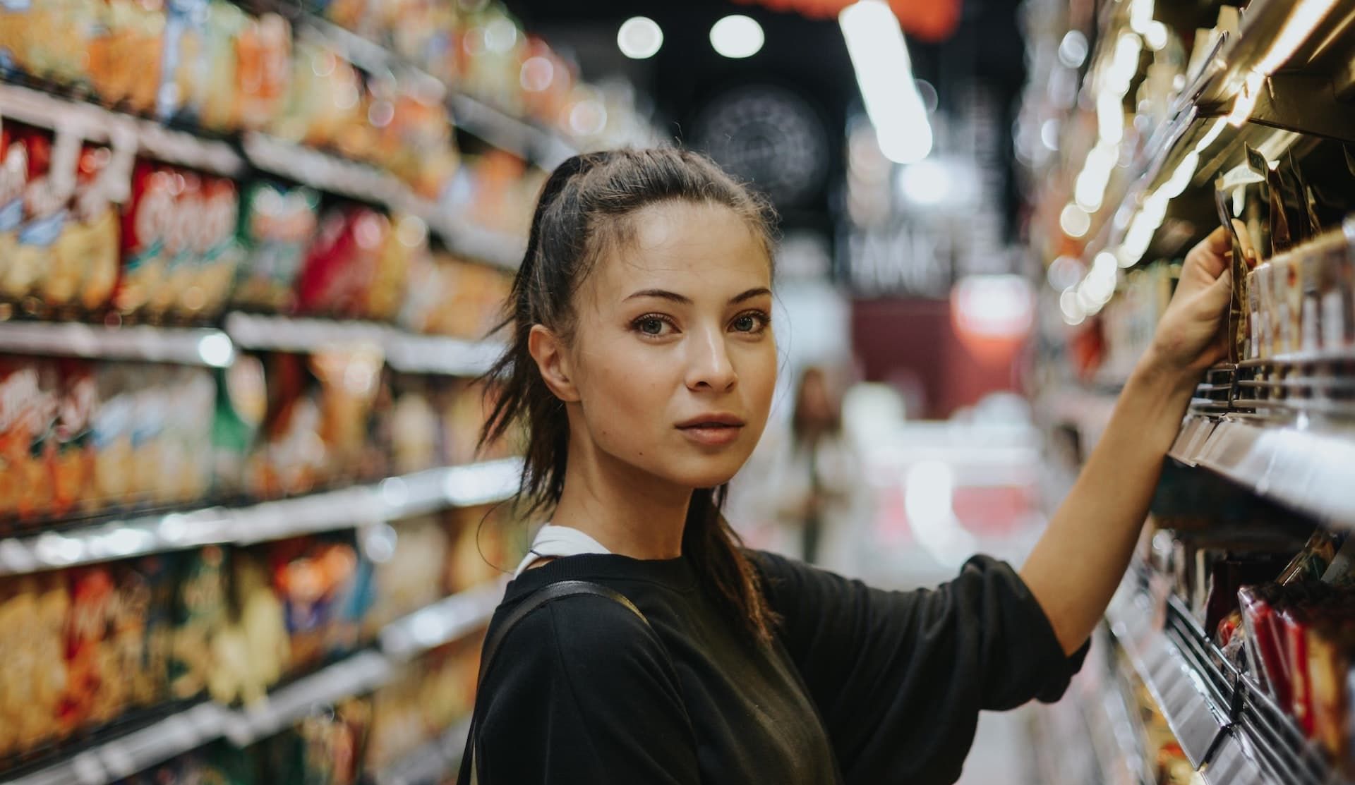 Woman in a market