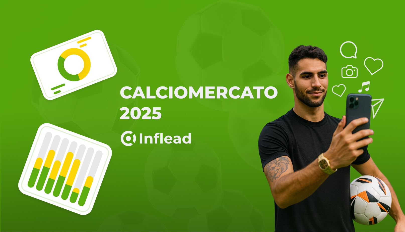 Calciomercato 2025: l'impatto delle firme sui social di squadre e calciatori della serie A