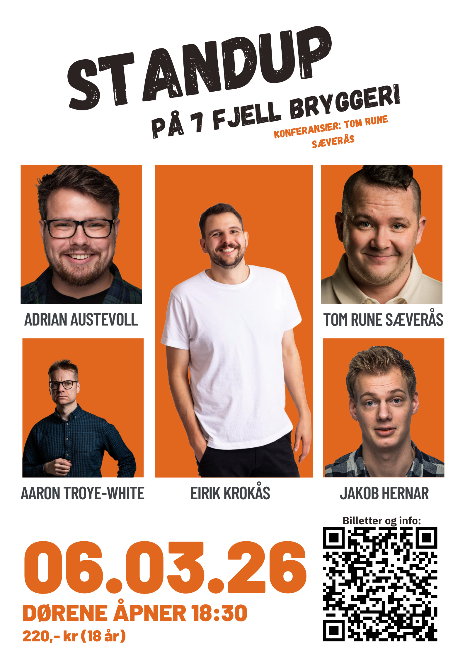 Lineup vertikalt