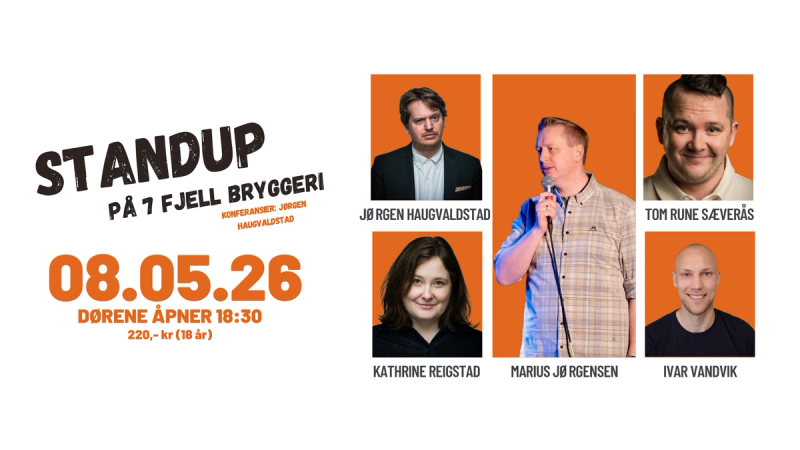 Standup på 7 Fjell Bryggeri
