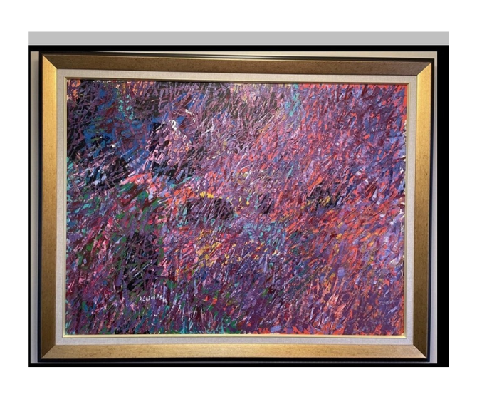 Abstract, Oil on Canvas