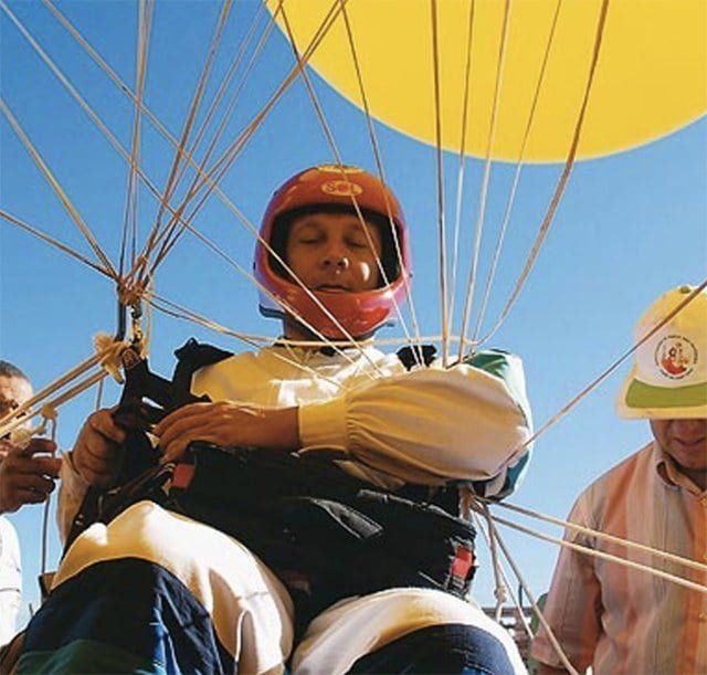 Padre do balão e seu triste fim no mar de Santa Catarina