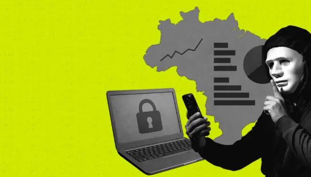 Golpes nas redes: Brasil registrou 281 mil casos de estelionato digital em 2024