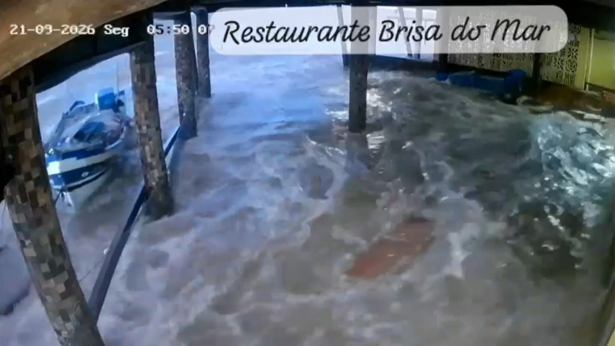 Tsunami raro atinge cidade histórica de SC pela segunda vez em 2026