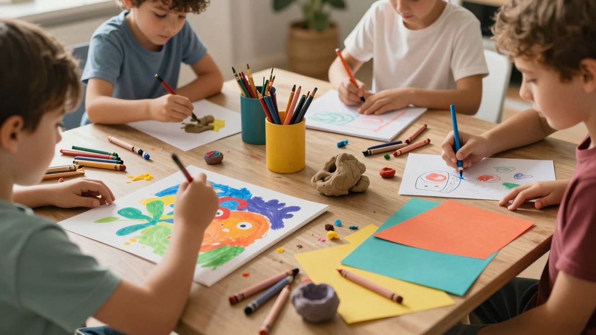 Descubra 50 Atividades Artísticas Criativas para Crianças
