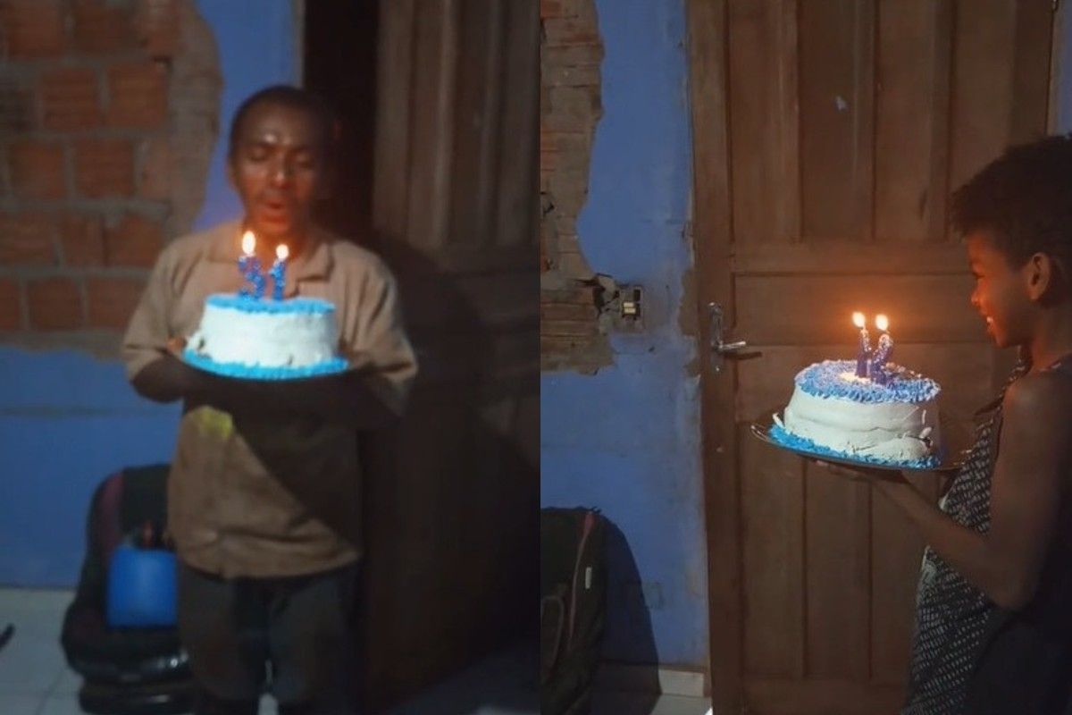 Filho tira sorriso do pai com surpresa singela e reação viraliza; veja