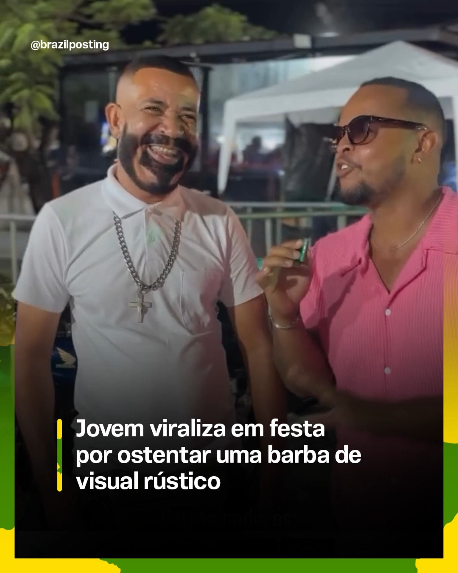Barba rústica em festa: a tendência de visual ousado que viraliza nas redes brasileiras