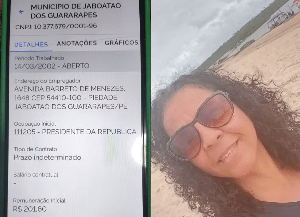 Mulher procura emprego e descobre que é 'presidente da República' na carteira digital