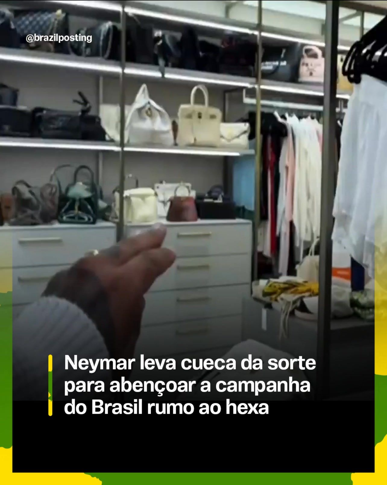 Neymar leva cueca personalizada com o rosto dele e o de Messi para a Copa de 2026: a tal 'cueca da sorte' do hexa existe mesmo