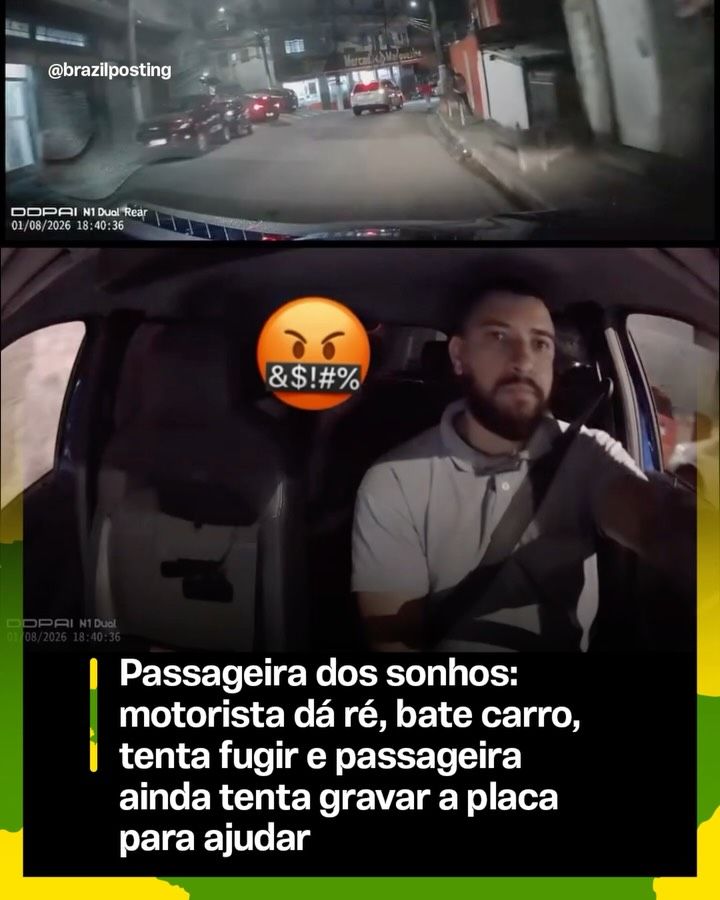 Vídeo viraliza com cena de trânsito, mas imagem não é do Brasil