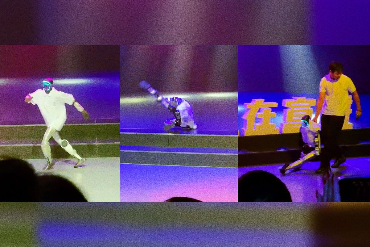 This Robot Trying to Dance Like Michael Jackson But Wiping Out Pathetically in Front of a Crowd Perfectly Illustrates the Industry's Deep-Seated Problem