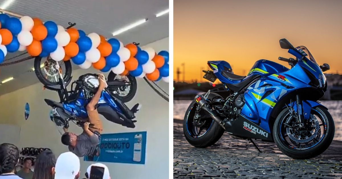 Motorcycle Shop Offers a Free Bike to Anyone Who Can Hang Upside Down for 10 Minutes — Reddit Thinks That's the Catch