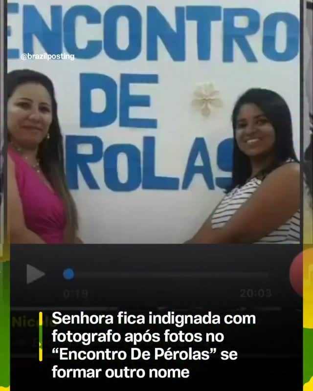 Quando o enquadramento vira piada: a gafe da foto no Encontro de Pérolas