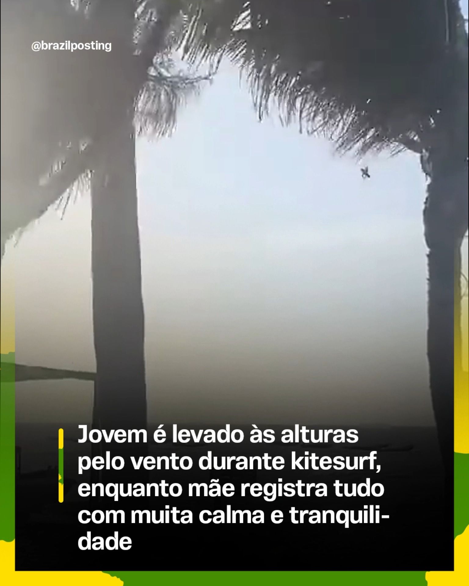 Kitesurf virou esporte de alto risco literalmente: o que acontece quando o vento te lança no ar