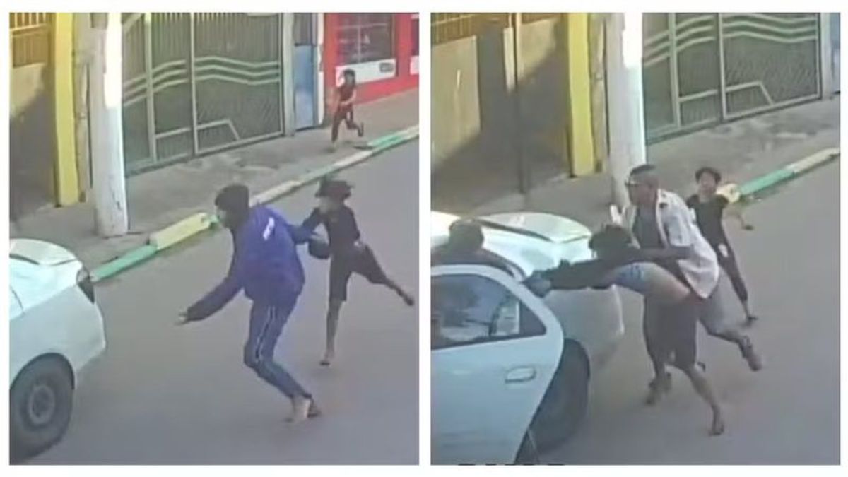 Vídeo: câmera registra homem salvando criança de tentativa de sequestro