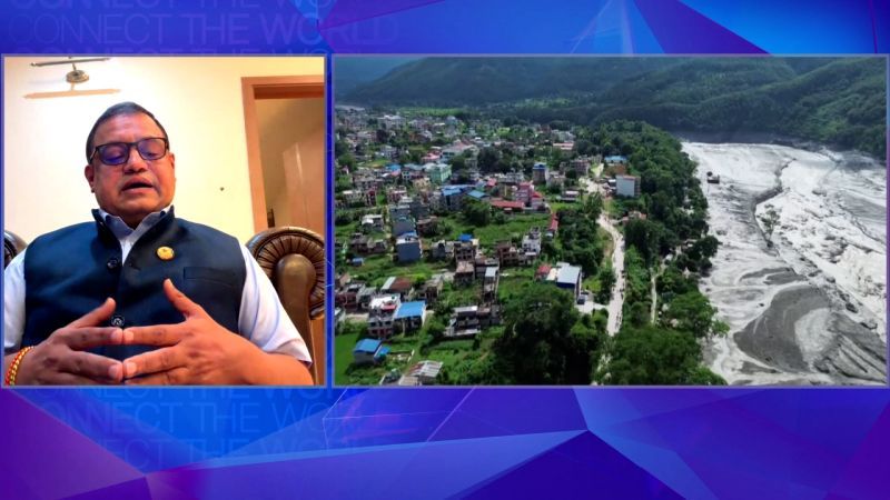 Earthquake and landslide trigger Nepal deadly floods