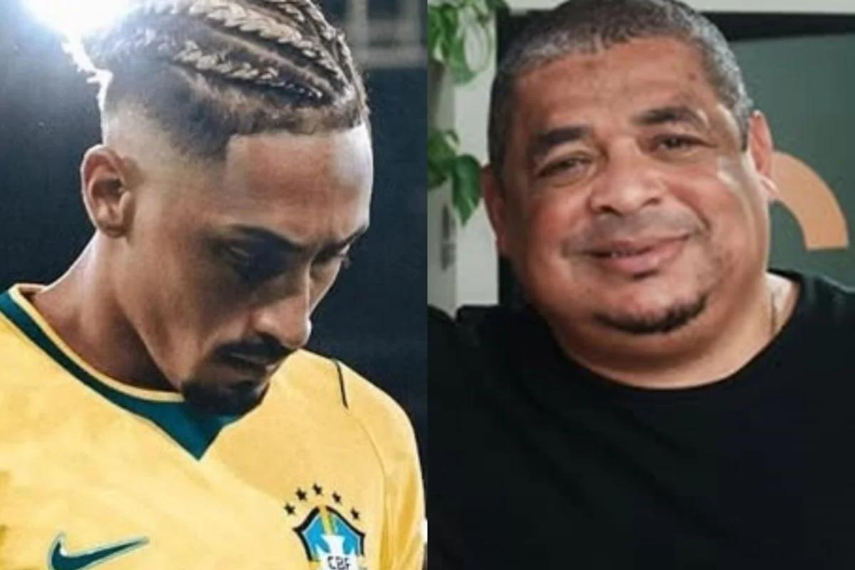 Primo de Raphinha reage após Vampeta expor problemas financeiros