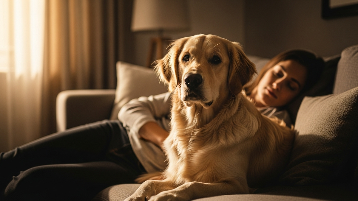 7 comportamentos de proteção que provam que seu cão está sempre cuidando de você