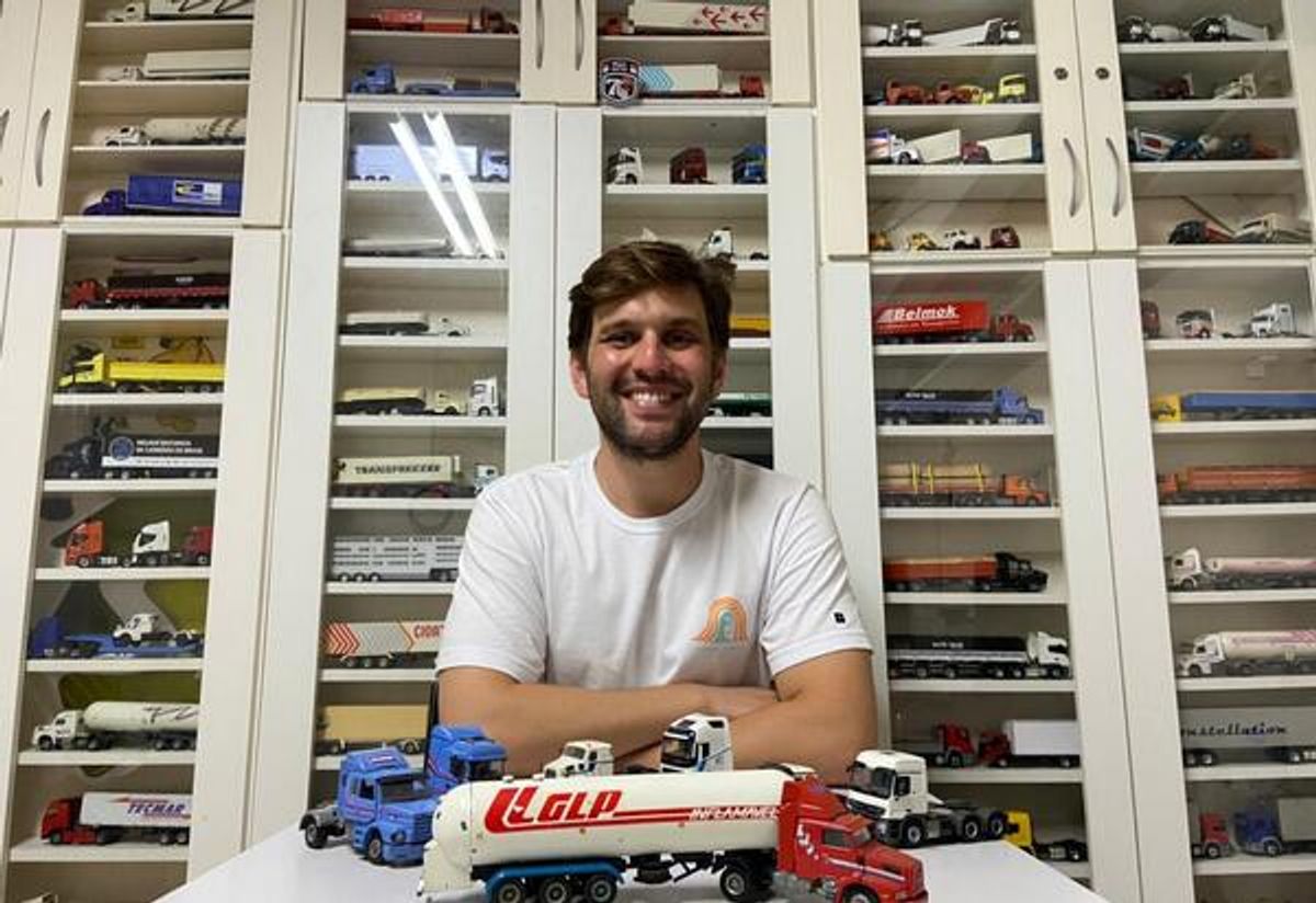 Miniaturas de caminhão: uma paixão que surge na infância