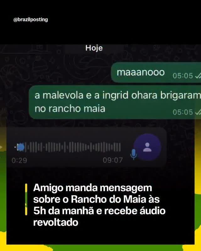Tela de mensagem SMS com duas mensagens em fundo verde, seguida por reprodutor de áudio com waveform de onda sonora em barra cinza, mostrando duração de 29 segundos a 9 minutos e 7 segundos.
