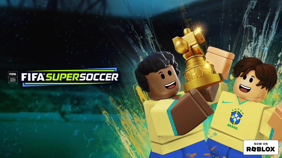 CBF e Gamefam levam Seleção Brasileira para Roblox em evento especial de FIFA Super Soccer