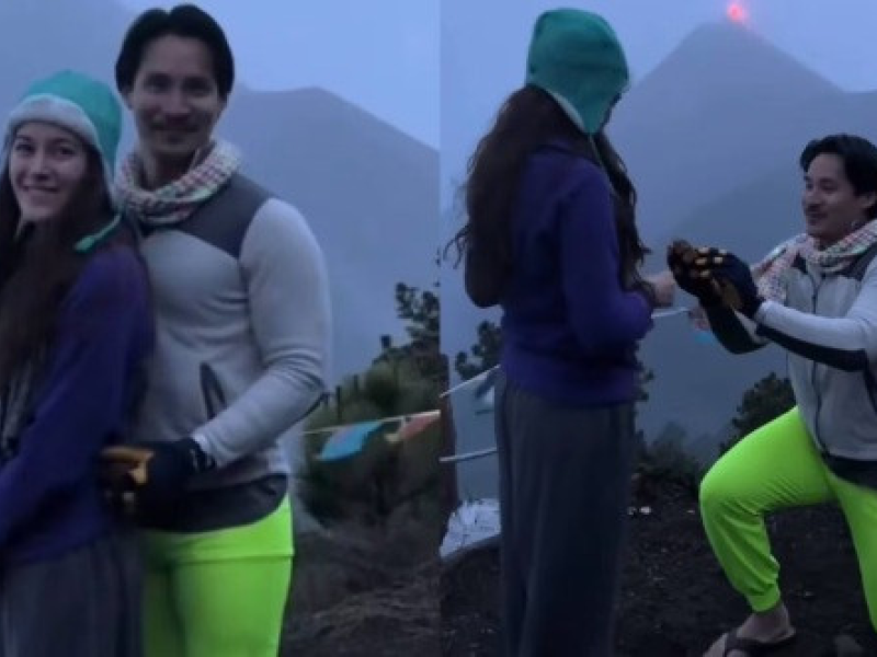 Guatemala: pedido de casamento durante erupção de vulcão viraliza; assista ao vídeo