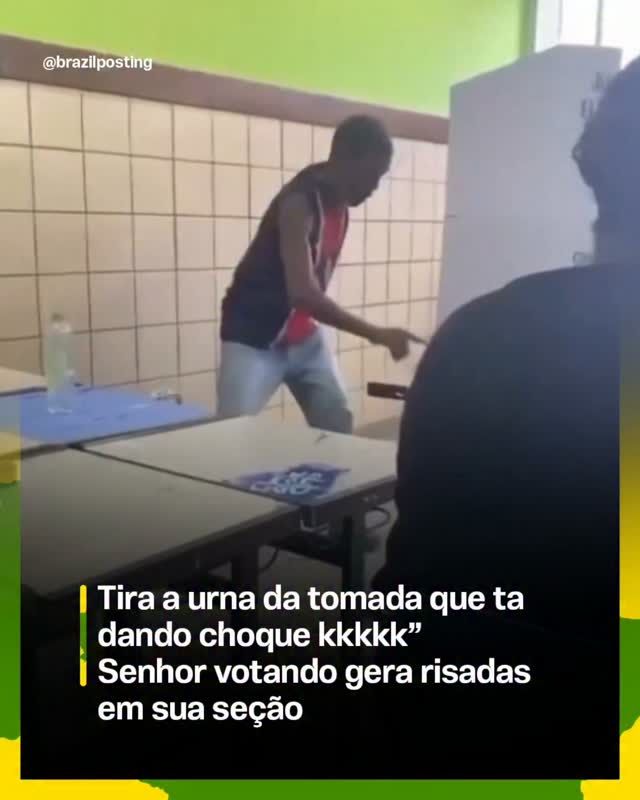 Eleições no Brasil: humor nunca falha nas seções de votação