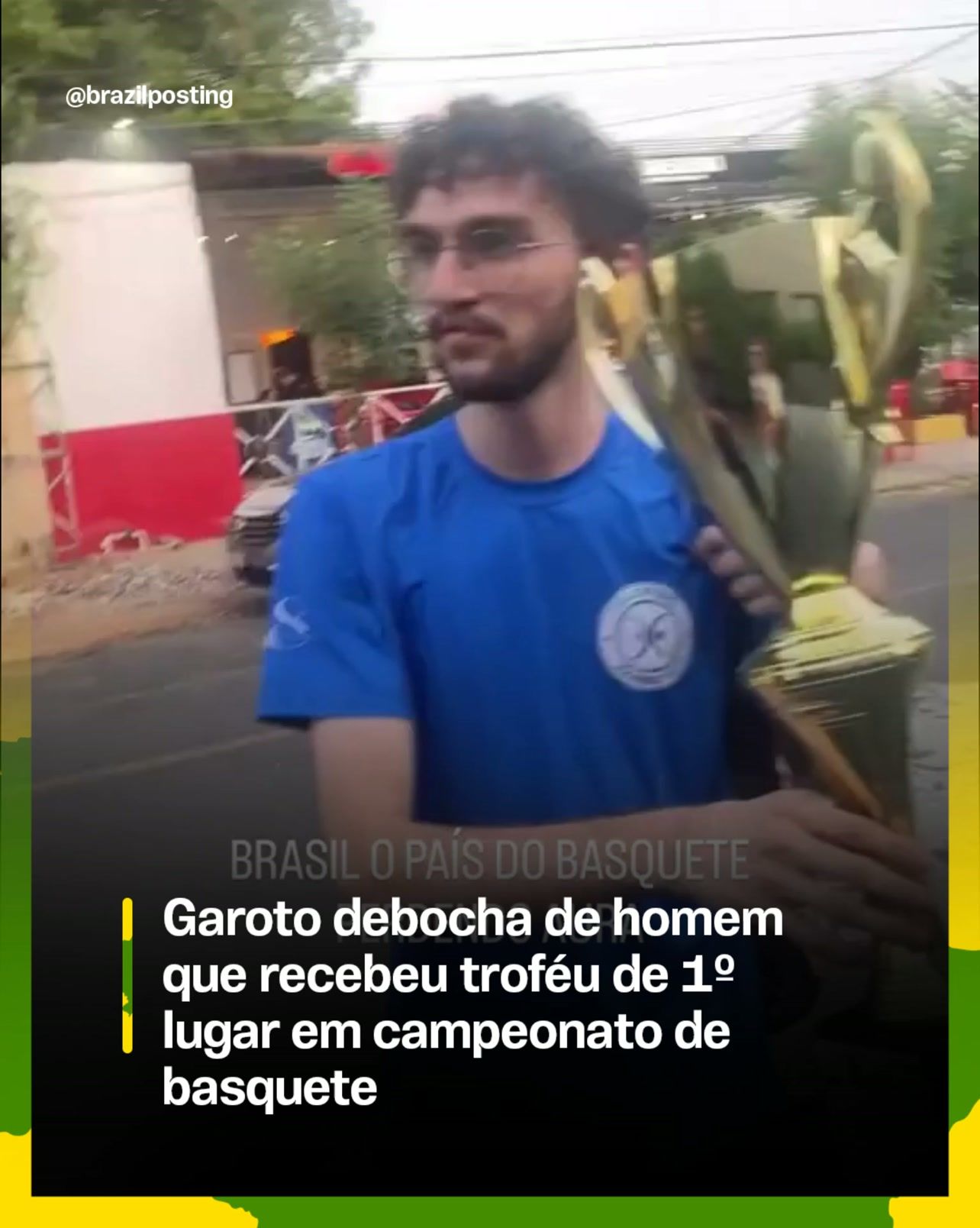 Garoto desmerecia troféu de basquete com frase icônica que virou meme