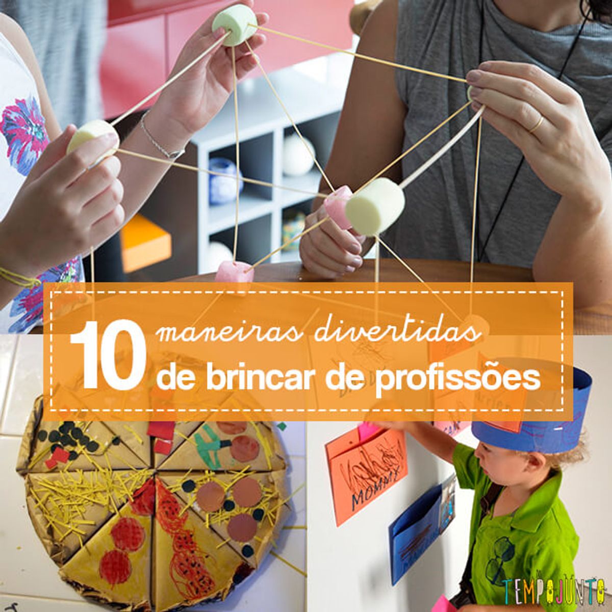 10 maneiras divertidas de brincar de profissões