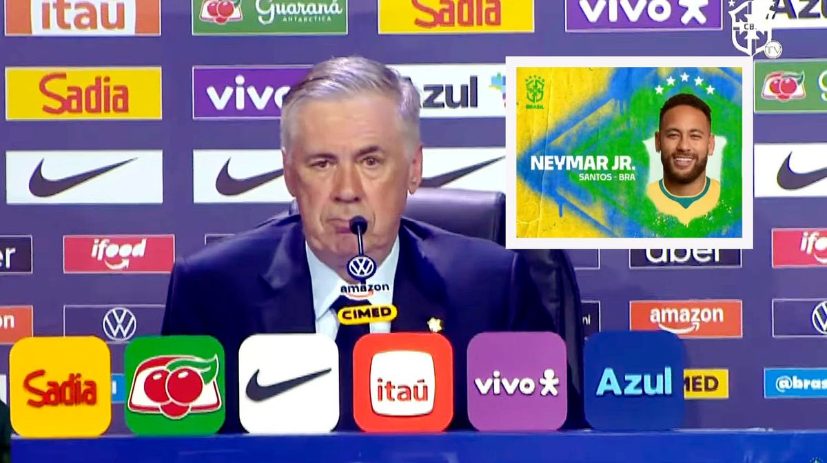 Ancelotti convoca Brasil para a Copa de 2026 e Neymar volta à Seleção após quase três anos