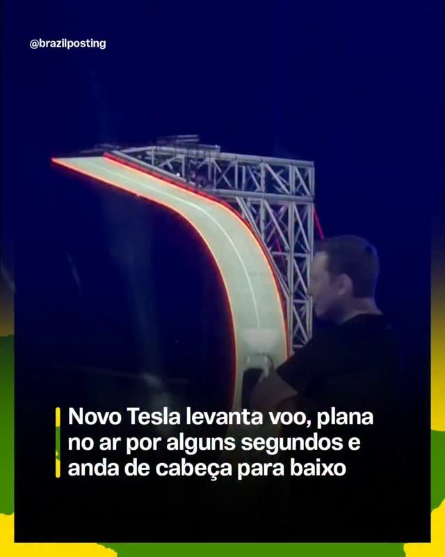 Tesla Roadster com "voo" e "cabeça para baixo" é ficção científica, não realidade