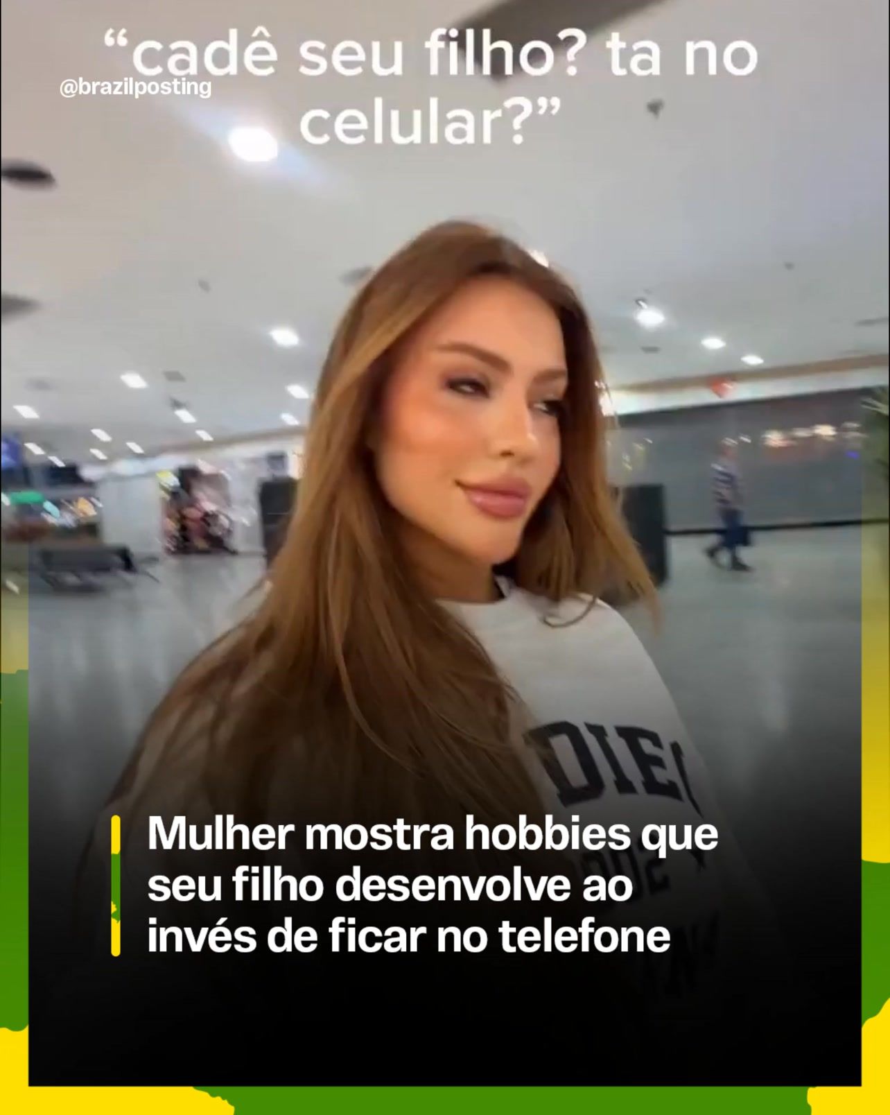 Mãe viraliza ao mostrar hobbies do filho em vez do celular e toca em ponto que vira política pública no Brasil