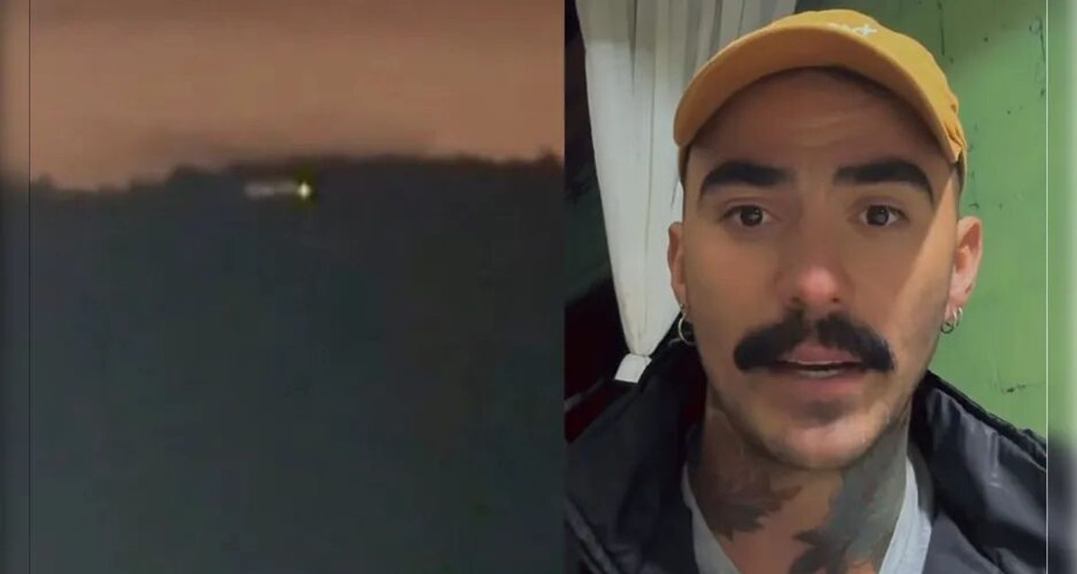 Influencer do Paraná divulga vídeo de suposto disco voador: 'Não era drone ou avião'