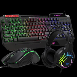 Aula T650 4 in1 Gaming Bundled Keyboard / Mouse / Headset / Mousepad